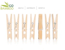 Tablet Screenshot of gobamboo.co.nz